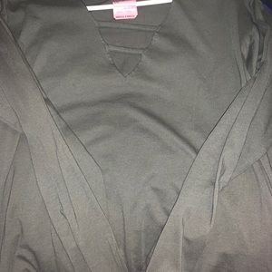 Olive VS PINK long sleeve t-shirt